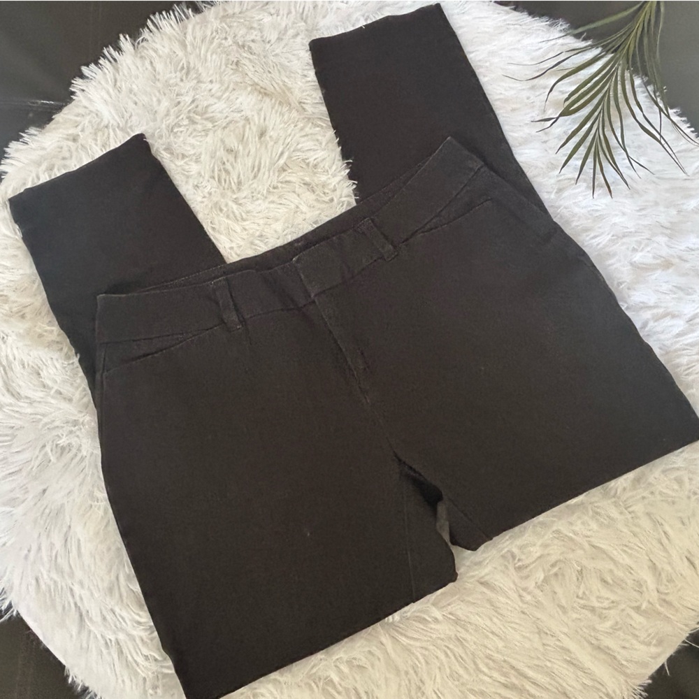 Stretch Capri Pants / Ankle cropped